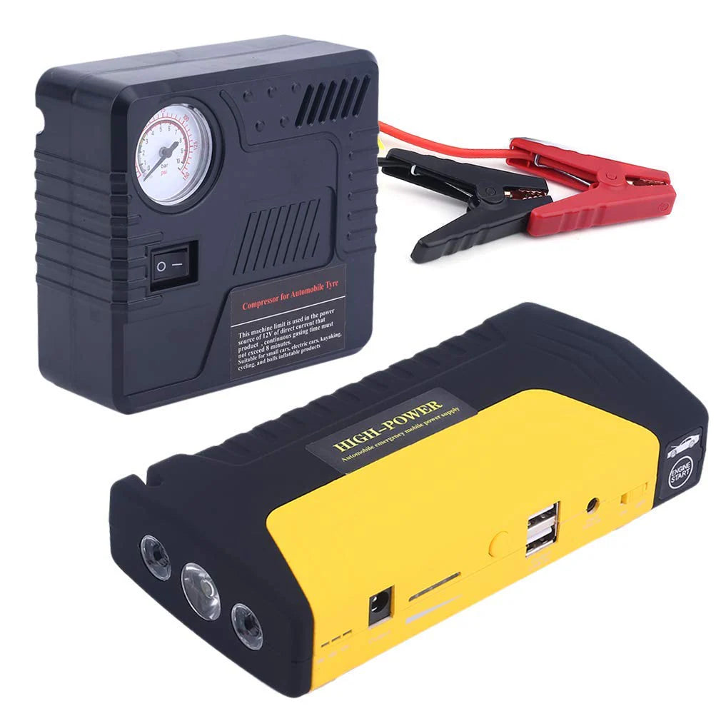 JUMPER DE VEHICULO TM15 + BOMBA DE AIRE KIT TODO EN UNO MD-10505